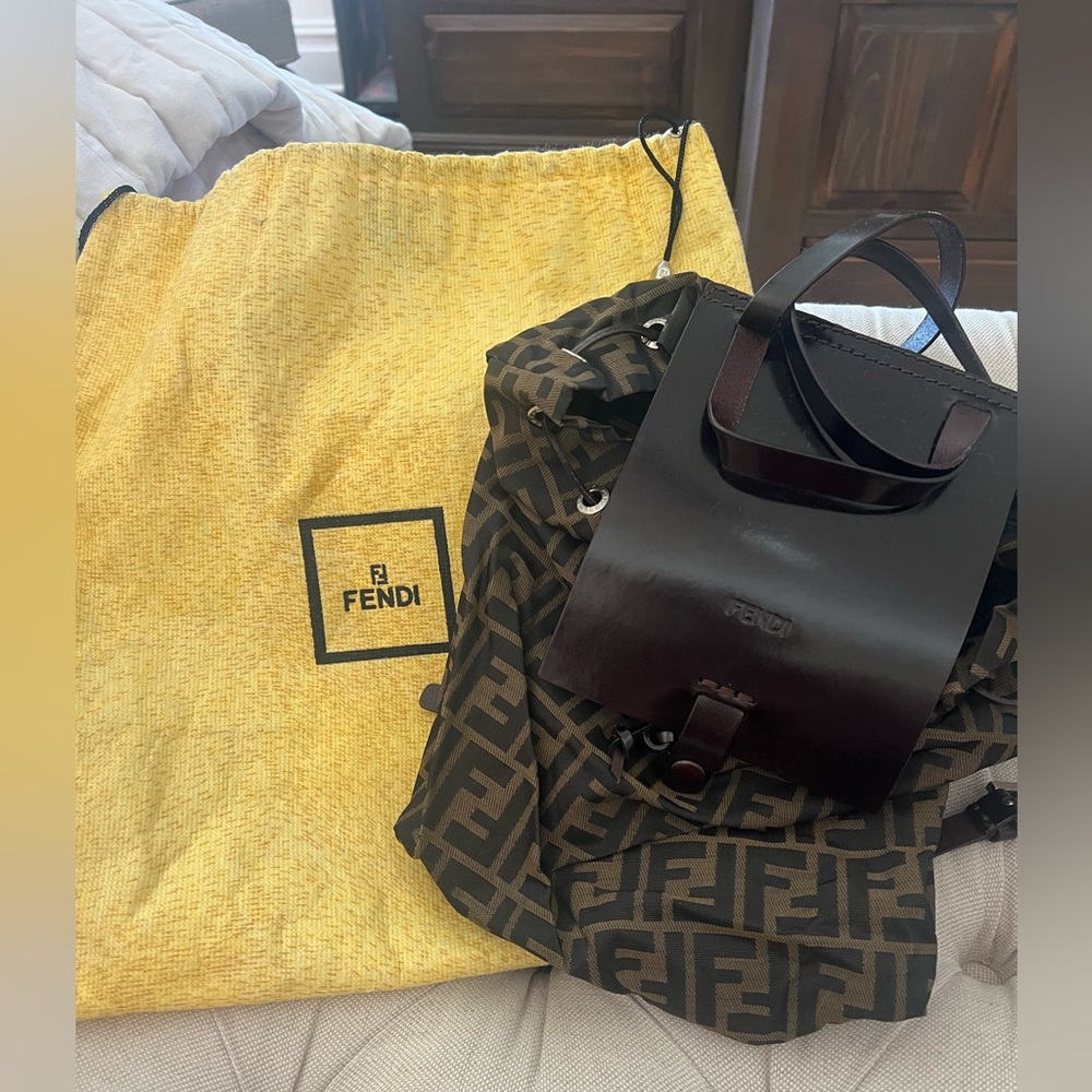 FENDI Zucca backpack AUTHENTIC